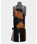Black and Tan Leather Apron