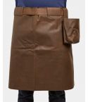 Brown Horse Crazy Leather Half Apron