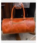 Classic Leather Duffle Travel Bags For Men