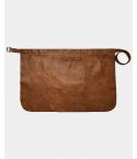 Cognac Half Waist Leather Apron