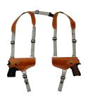 Handmade Double Guns Shoulder Holster For All Revolvers