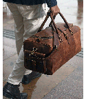 Full Grain Leather Duffle Bag Genuine Leather