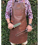 Handmade Barber Andean Leather Apron