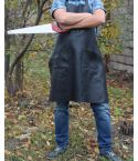 Handmade Canvas Woodwork Leather Apron With Tool Pockets