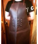 Handmade Metal Refining Woodwork Leather Apron