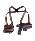 Handmade Double Guns Shoulder Holster For All Revolvers