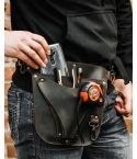 Florist tool belt Leather garden belt
