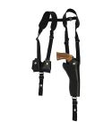 Black Leather Shoulder Holster For All Revolver