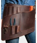 Leather Work Apron Tool Holder