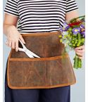 Personalised Garden Accessories Half Leather Apron