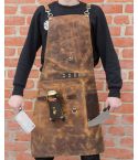 Personalized Full Grain chef Leather Apron  