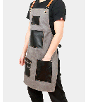  Professional Barber Leather Apron